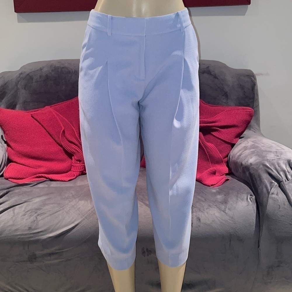 Rebecca Taylor -James pants size 0 color icy blue - Picture 5 of 11